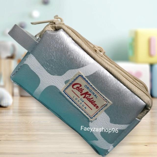 Product Introduction of Dompet Wanita Pouch 3 Ruang Resleting Multifungsi Kartu-Uang dengan 3 Ruang Resleting 14