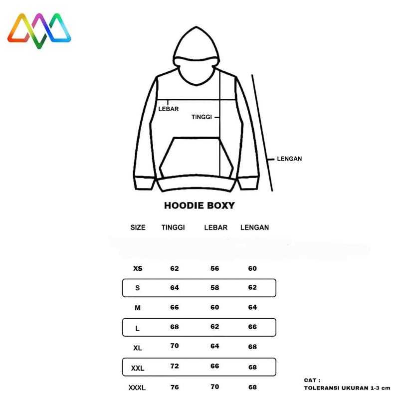 Product Introduction of MIDDLEITS | Sweater Hoodie Boxy Layer Oversize |  Be Successful 0