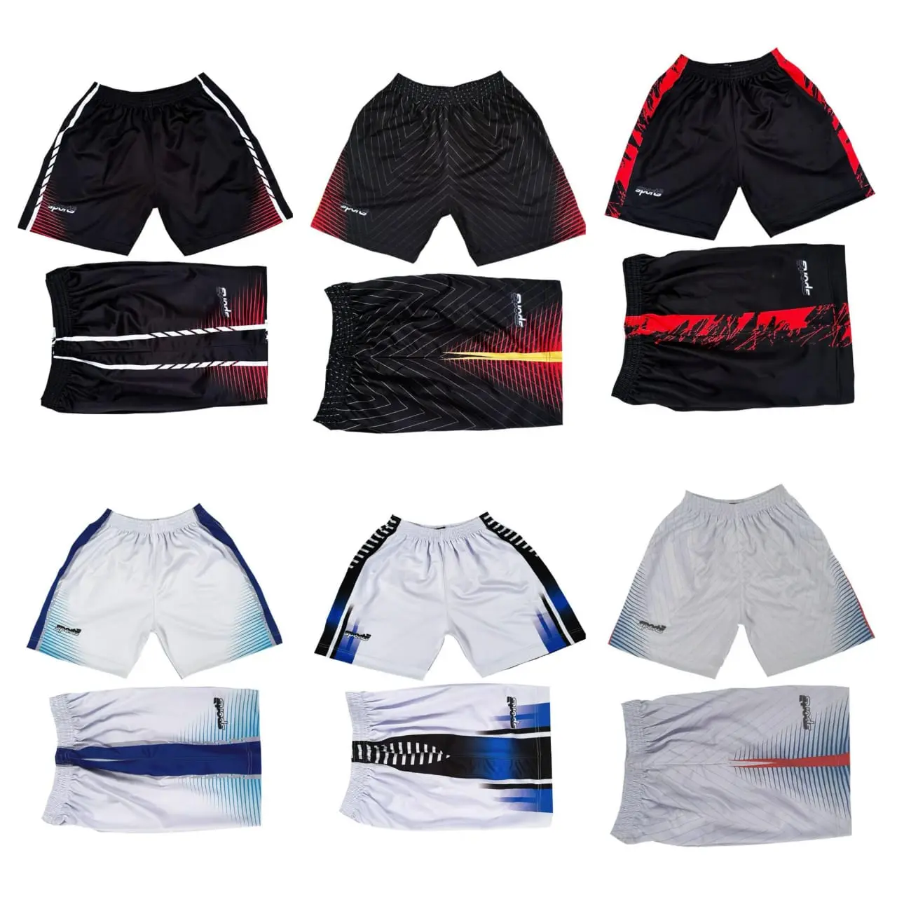 Celana Pendek Voli Volly Fullprinting Saku Pinggir Celana Voli Bersaku Fullprint Pria Pakaian