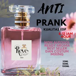Reve Parfum Anti Prank Pria dan Wanita Non Alkohol Tahan Lama 8-12 Jam Kualitas EDP Wangi Terwangi Sepanjang Abad