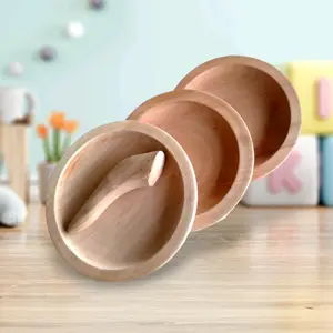 Cobek Kayu Plus Ulekan Mulai Ukuran 13 cm sampai 20 cm - Alat Masak Tradisional