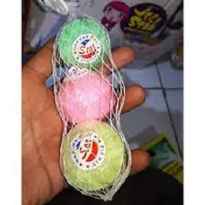 Kamper Toilet Gantung isi 3 / Kamper Bola Jaring Warna Warni 3