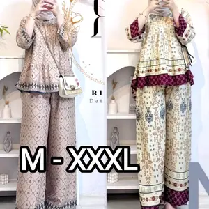 SETELAN WANITA BAHAN RAYON SUPER DINGIN PUOL !!!