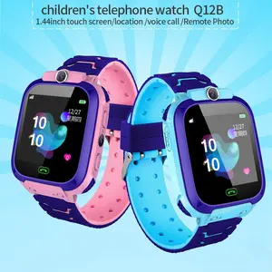 Imoo Jam Tangan Anak Q12B Tahan Air dengan GPS, Kartu SIM, Panggilan, Layar Sentuh 1.44 Inch, Bluetooth, Smartwatch untuk Mencegah Anak Hilang