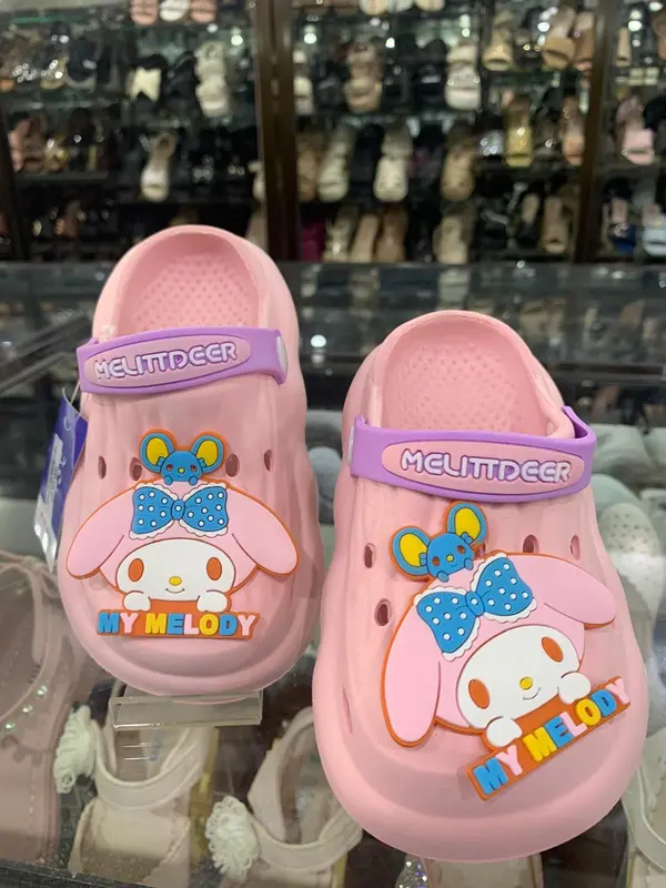Sandal Karet Anak Melodi Pink & Fushia - Fashion Anak 4