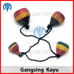 KOLEKSI HOBI MAINAN JADUL GANGSING PUTAR PANGGAL KAYU