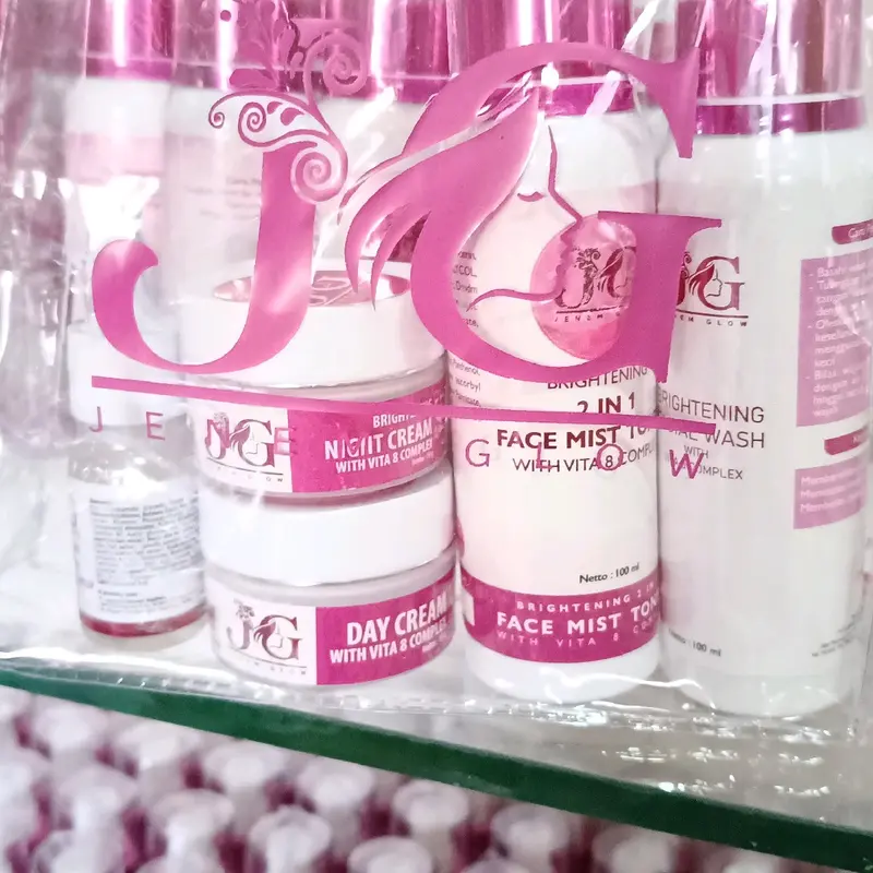 Distributor Resmi Skincare Jenem Glow BPOM Inem Daster Facial Facemist Mencerahkan Daycream Hitam Kusam Wajah Muka Pencerah Cleanser 0