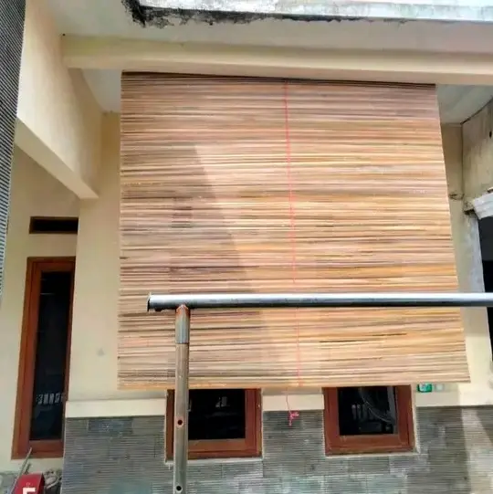 Tirai bambu sawet bonus tali+krekan pengulung
