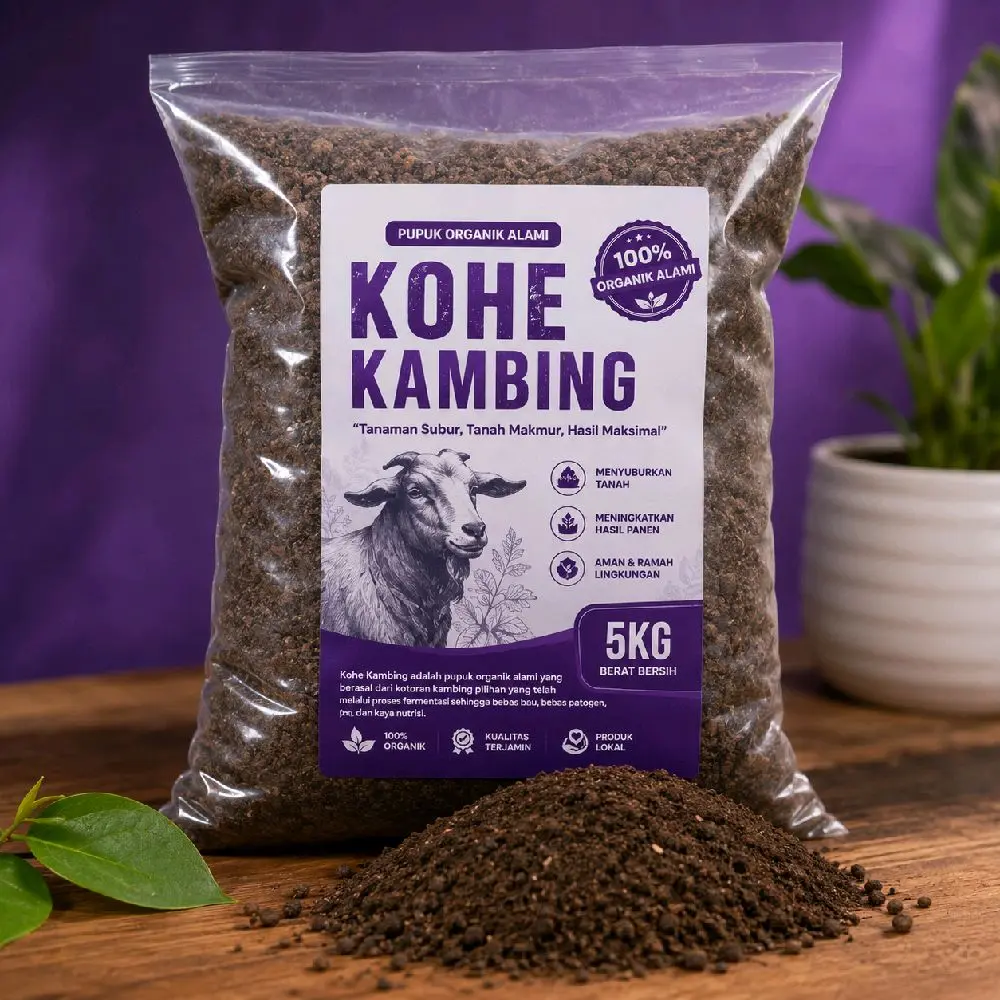 pupuk organik kohe kambing murni/srintil 1liter