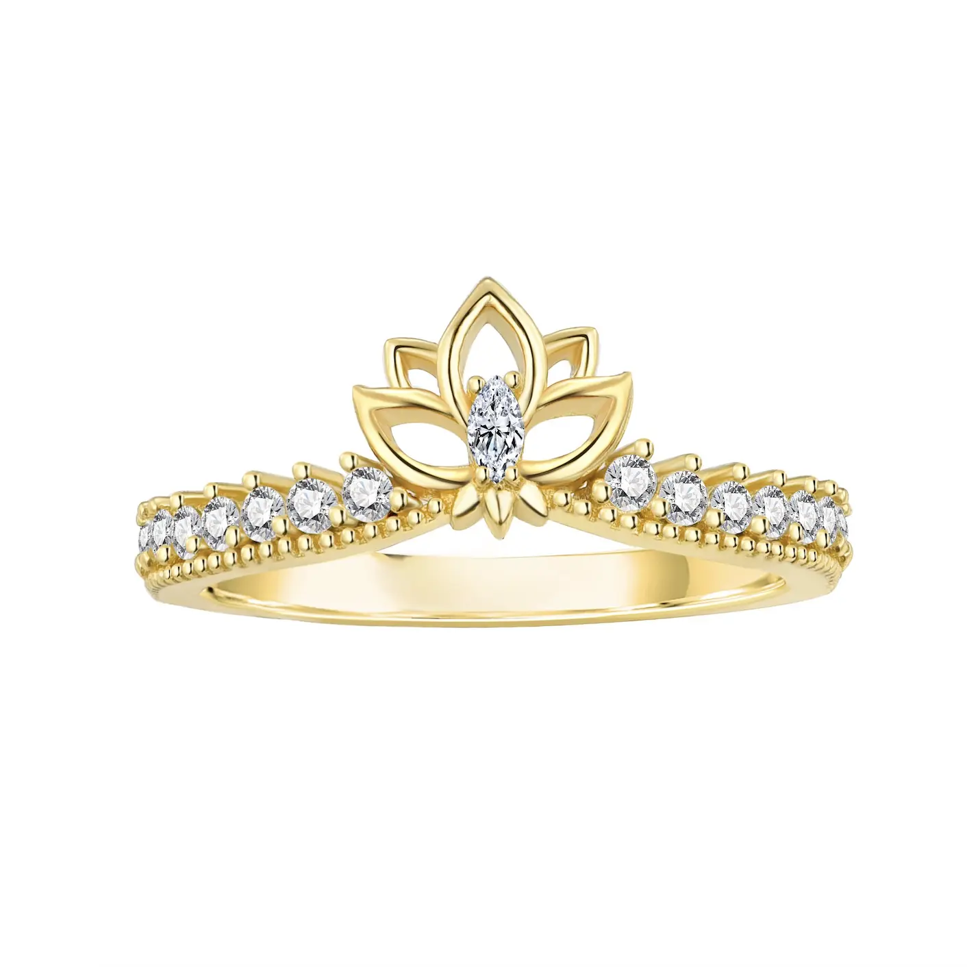 Starry Lily Tiara Ring [The Starry Co. ]