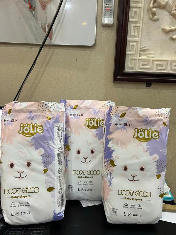  MMd Combo 3 bịch bỉm quần jolie   đủ 150 chiếc ,mềm êm  thấm từ 800-1200ml  màn thấm hút từ 5D kèm quà 