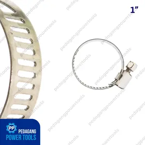 TERMURAH - KLEM SELANG 1 INCHI - HOSE CLAMP ASLI TAIWAN