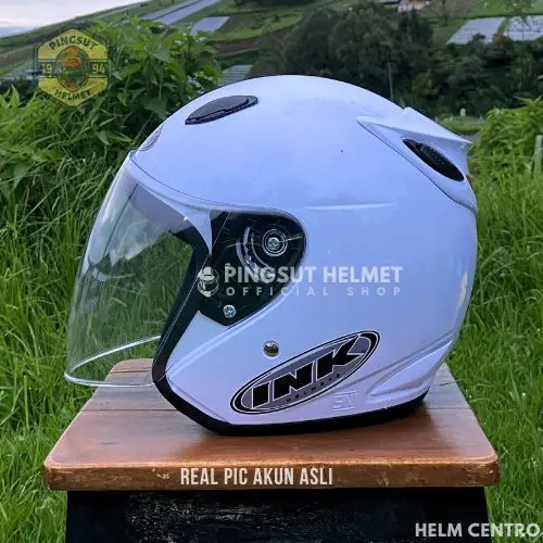 Helm INK Centro Ber-SNI Pelindung Kepala Saat Berkendara Free Packing Buble  Wrap