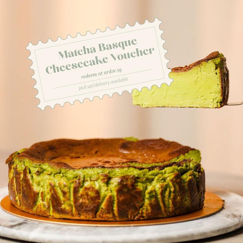 Ardor - Matcha Basque Cheesecake Physical Voucher 1