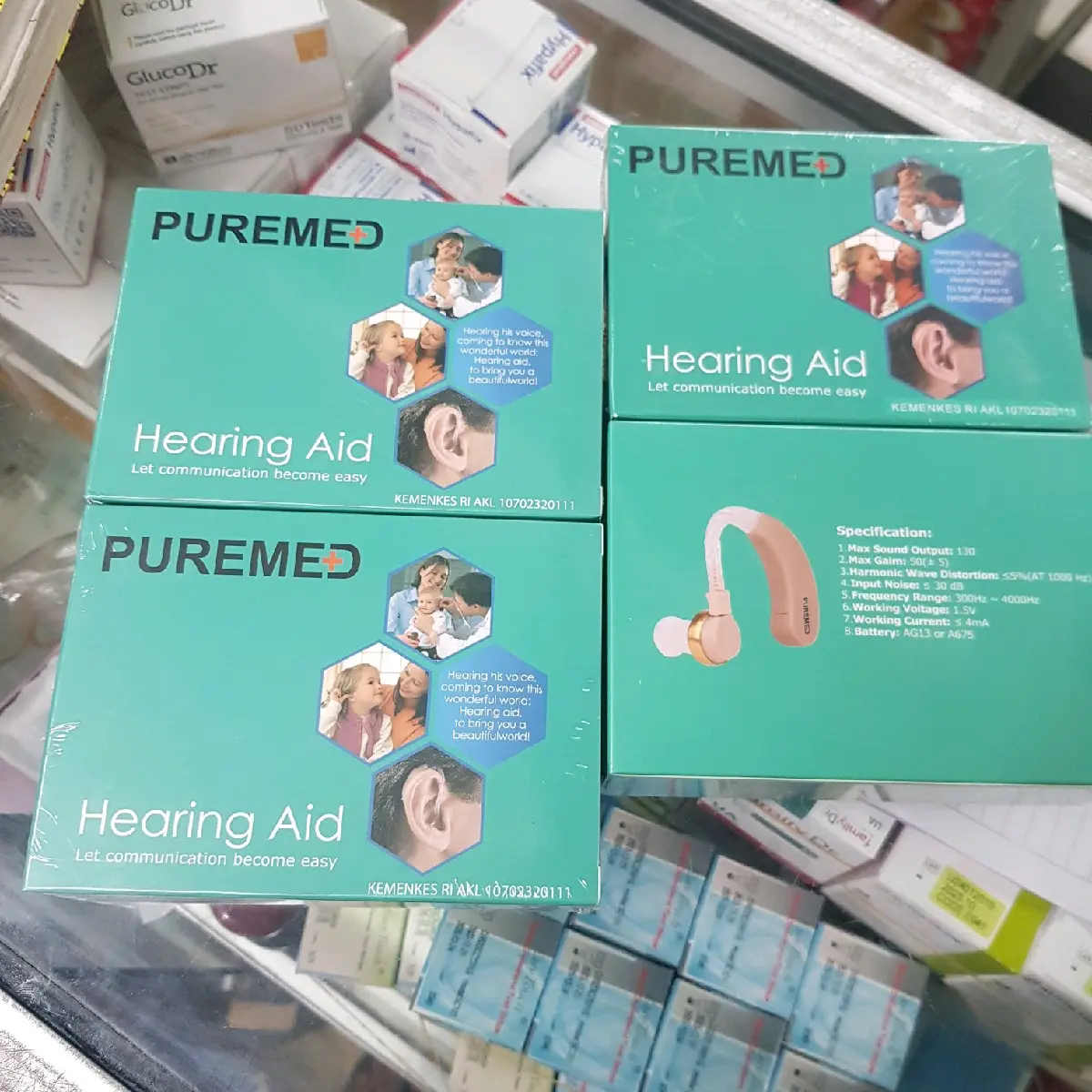 PUREMED Hearing aid / alat bantu dengar