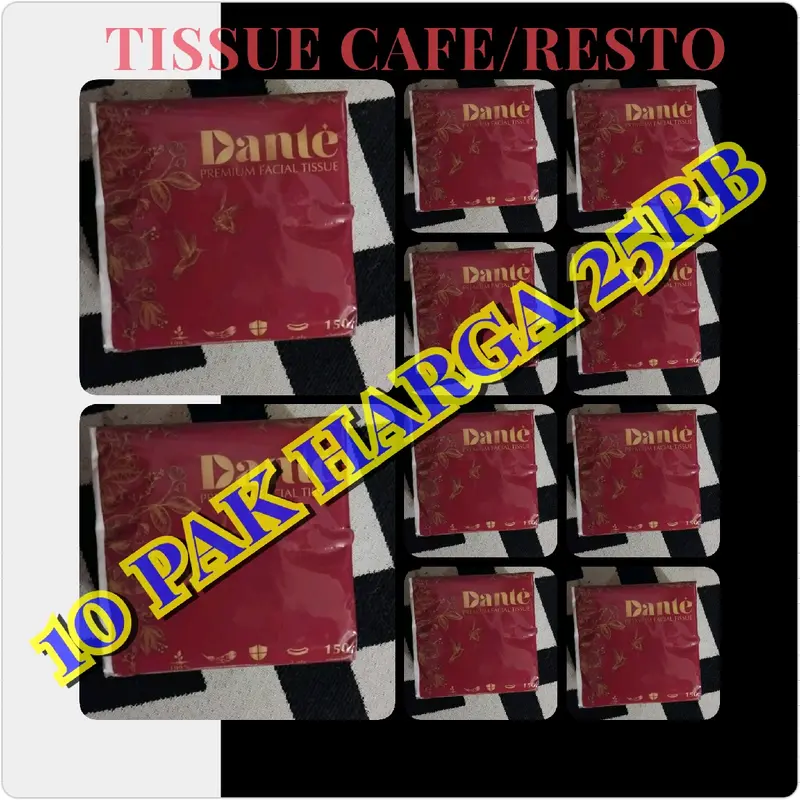 TISSUE DANTE TERRRMURRAAHHH berkualitas tinggi dan halus serta kuat 4