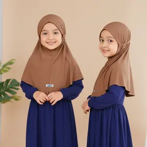Jilbab Instan Bergo Maryam Anak Jersey 1-5 Tahun - Kerudung Wanita / - Kerudung Anak /- Hijab Muslimah - Kerudung Instan Muslim Nyaman