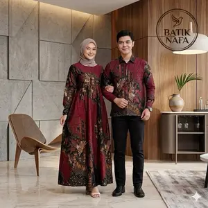 copel gamis GAMIS BATIK SRIWEDARI MAXI BUMIL/BUSUI POLY TEXTIL SOGAN ALLSIZE & JUMBO kemeja dan Gamis Bunga Katun Dress Wanita Couple Sarimbit Panjang Keluarga #batik Nafa Baju Pasangan baju gamis kapel suami istri