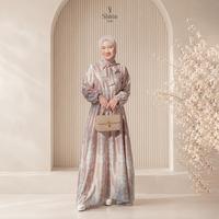 Gambar Shirinzein - Gamis Dress Terbaru 2026 Bahan Silk Busui & Wudhu Friendly Jumbo Haerumi - Coksu, L dari Shirin Zein Store Kab. Pati 3 Tokopedia