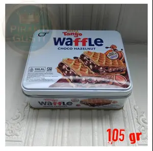 Tango waffle choco hazelnut kemasan kaleng 105gram