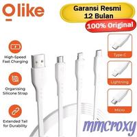 Gambar Olike D602 Kabel Data Charger Flexible High Speed Fast Charging 3A - D602M MICRO USB dari MMCROXY Kota Administrasi Jakarta Pusat 2 Tokopedia