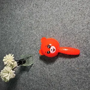 Rattle Stick Bayi Karet Lampu Bunyi Suara Baby Toys Kerincingan Boneka Mainan Anak Silikon