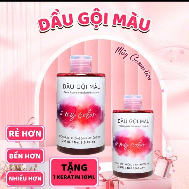 MyColor - Dầu Gội Màu CoCo 4 in 1Thế Hệ Mới