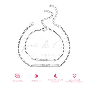 Tymbi&Co -  Gamora Custom Bracelet | Couple Bracelet custom | Gelang Couple BELI 3 GRATIS 1 GIFT (HARGA SATUAN) (BELI 3 GRATIS 1) (BELI 3 GRATIS 1 GIFT)