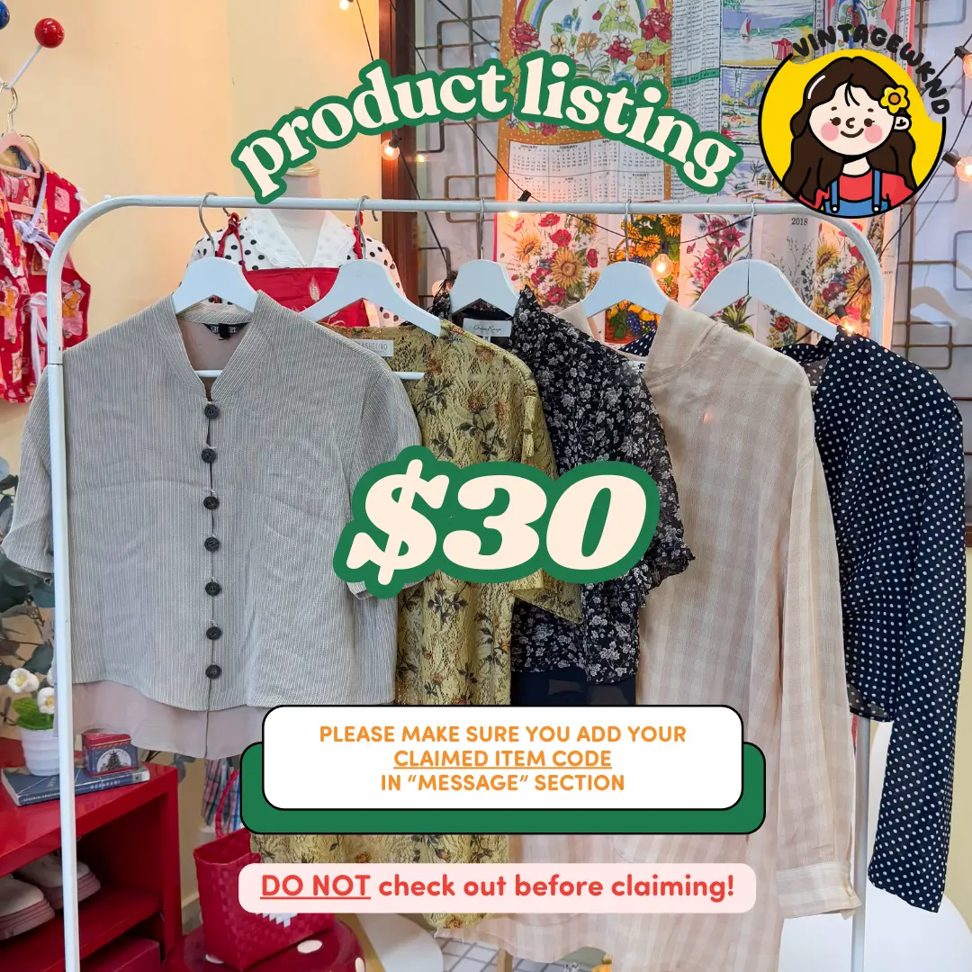 $30 Vintage/00s Outerwear (PTP: 19-27”)