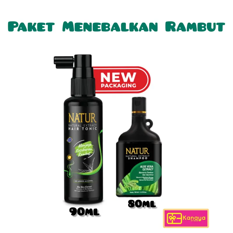 Paket Natur Ginseng Perawatan Rambut Rontok-Rambut Tipis Shampoo Conditioner Shampo Haircare Sampo Rontok vitamin rambut rontok dan kering penumbuh rambut botak 4
