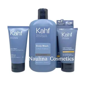 Kahf 3 in 1 Skincare dan Body Care Untuk Pria Paket Hemat Cooling Deodorant