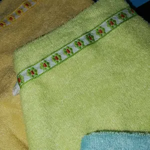 6 Pcs Washlap Bayi Jari dan Kotak Handuk Tebal / Double Lembut  Perlengkapan  Sabun Kulit