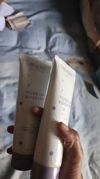 Product Review of MOOI Brightening Tone Up Booster Body Lotion (Terlaris)  Handbody Mencerahkan Niacinamide Pencerah Tubuh from f**i 3