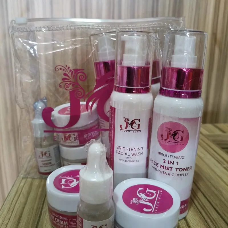 Distributor Resmi Skincare Jenem Glow BPOM Inem Daster Facial Facemist Mencerahkan Daycream Hitam Kusam Wajah Muka Pencerah Cleanser 2