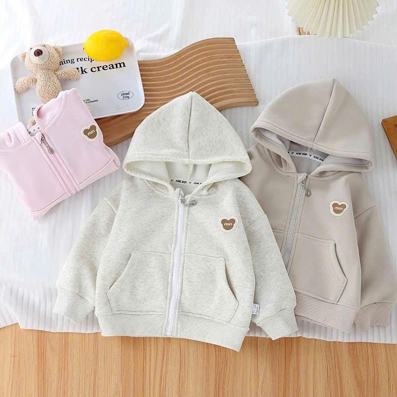  Áo Khoác Nỉ Bông Ấm Áp Dành Cho Bé 9- 36 Kg  Thích Hợp Cho Mùa Thu Và Mùa Đông  unisex   