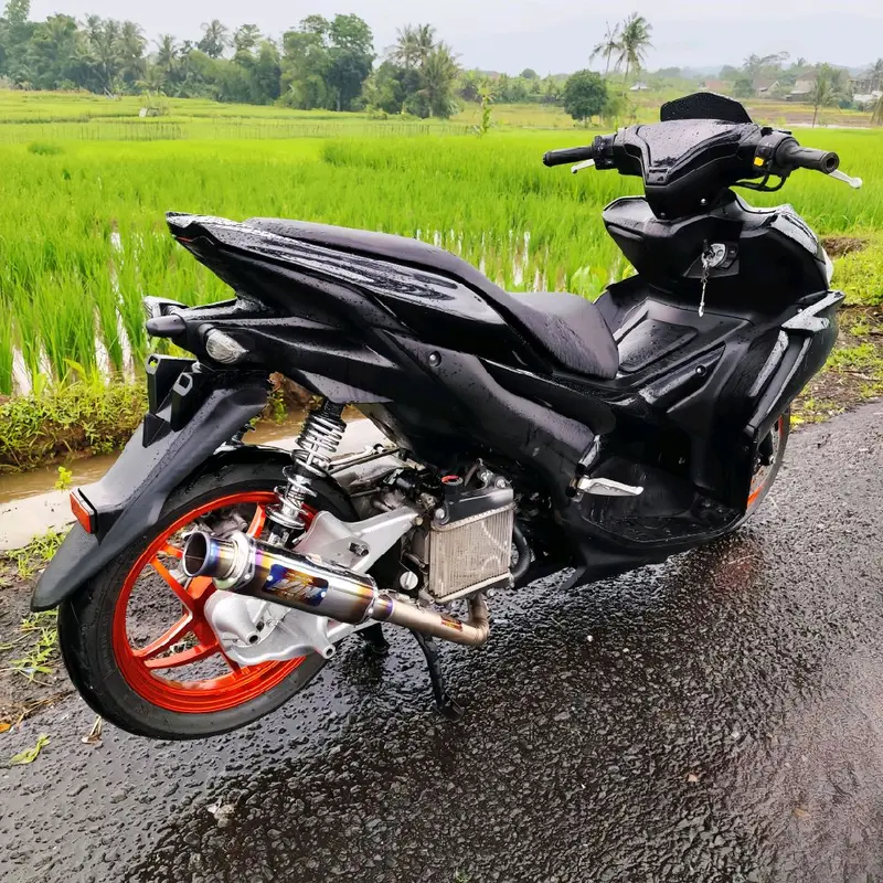 Knalpot SALEMBA CEKLIST TYPE STREET RACING Original VIN PROJECT Fullsistem Motor Beat Mio Sporty Aerox new Aerox old Vario new Nmax old new Beat deluxe PCX  Motorcycle 2
