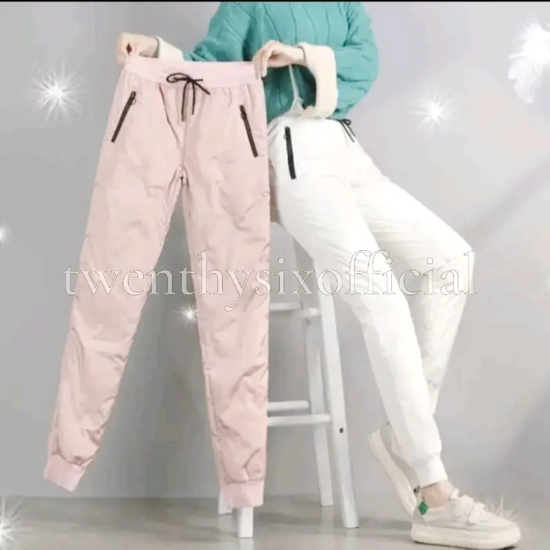 Celana Wanita /Celana Musim Dingin/Celana Winter wanita/Celana Unisex Panjang Dewasa Nyaman 0