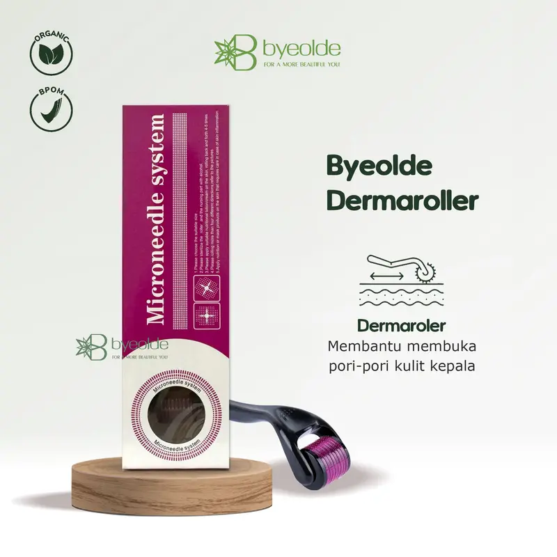 dermaroller 0.5 mm for hair growth - hair stimulator 2