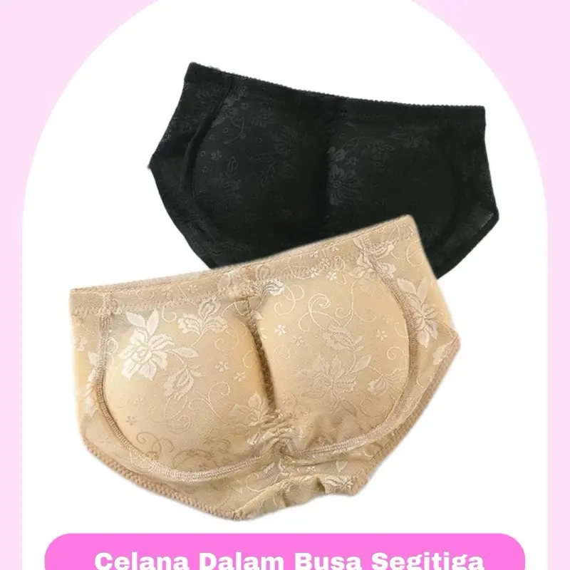 Celana Dalam Busa Segitiga Tebal -+1.2Cm / Sponge Pants Busa Tebal / CD Busa Motif Bunga