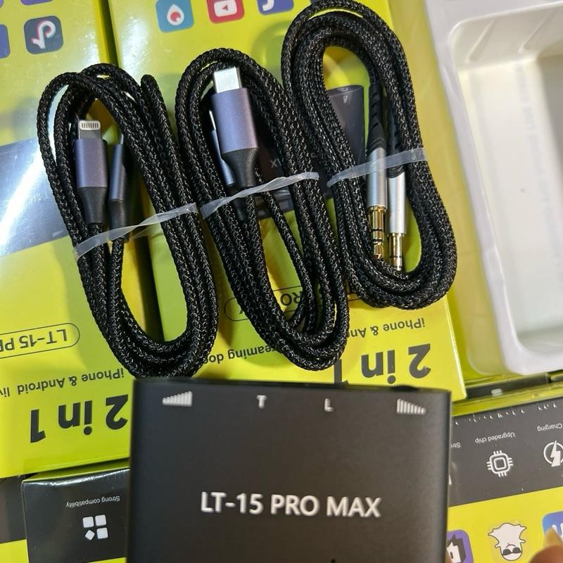 Box livestream stereo LT15 PRO MAX mới bảo hành 6 tháng
