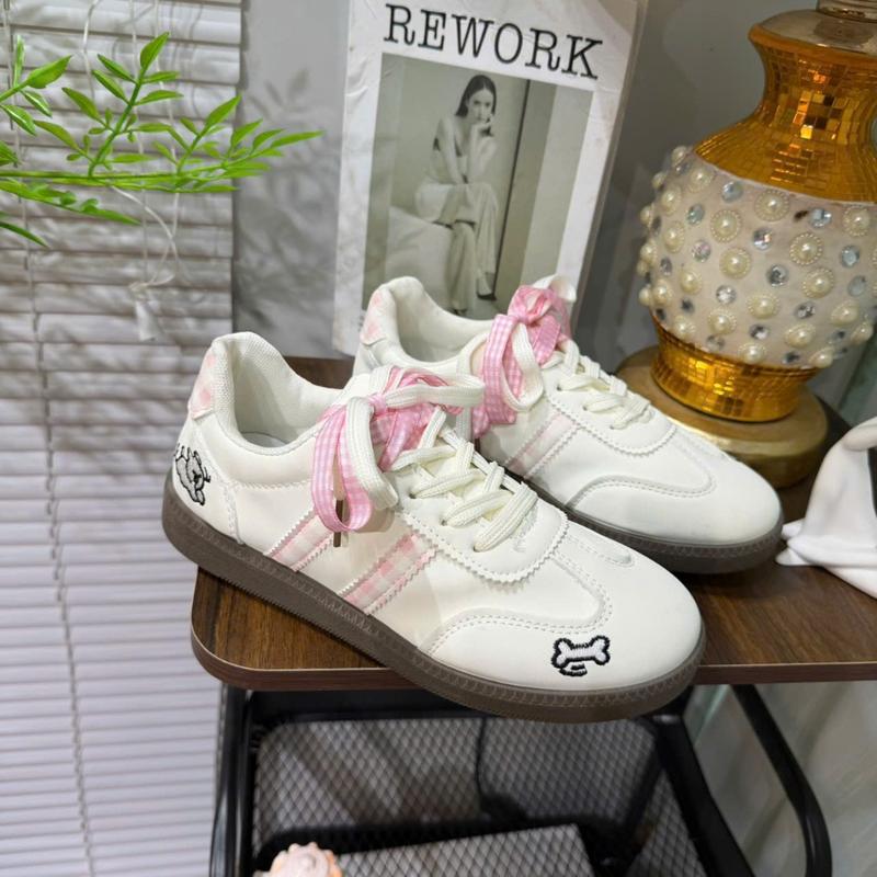 [Phát hành gần đây] Giày thể thao nữ chất da cao cấp fullbox đế nhẹ  shoes sneaker DOGY