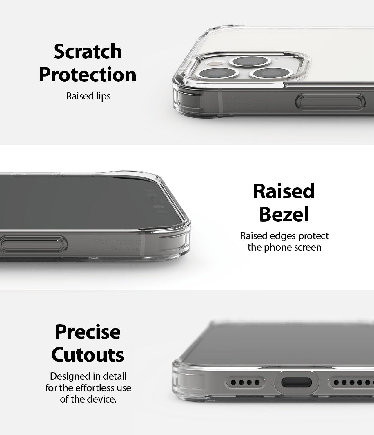 Case iPhone 12 Pro Max 12 Pro 12 Mini Ringke Fusion Anti Crack Casing