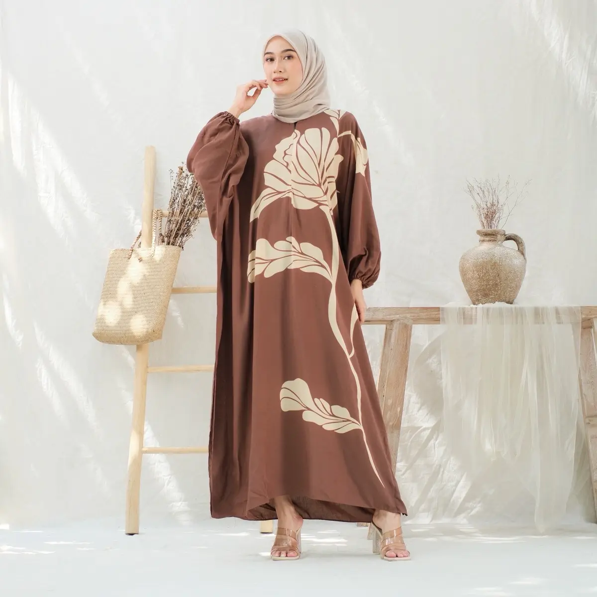 BatikKM Kaftan Busui Friendly Rayon Jumbo Adem Motif Terbaru Muslim Gamis Wanita Batik Daster Panjang Zipper Nyaman rayonld zoya hijau Dress Mewah