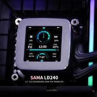 Gambar KYO SAMA LD240 2.8" inch ARGB AIO Liquid Cooling LCD DISPLAY AIO 240mm BLACK WHITE - BLACK dari KYO Indonesia_NEW Kota Administrasi Jakarta Utara 5 Tokopedia