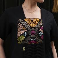 Gambar NONA RARA - Stacato Suksma T5161, Baju kerja batik blouse wanita modern - ALL SIZE dari Nona Rara Batik Kota Administrasi Jakarta Timur 3 Tokopedia
