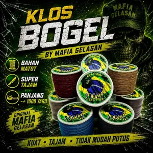 Gelasan BRAZIL Matot 0,22 klos Bogel super Tajam by Mafia Gelasan Ronggolawe kite