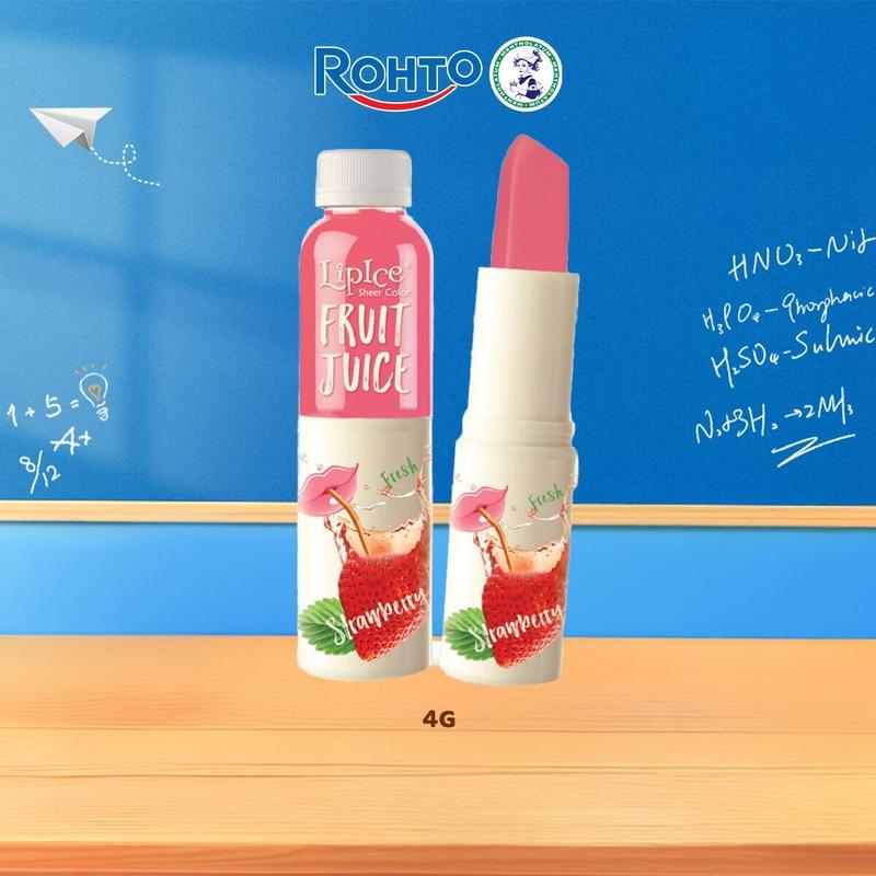 Son dưỡng có màu Lipice Sheer Color Fruit Juice 4g