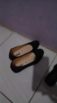 Product Review of flatshoes rajut wanita / Sepatu Rajut Flat Warna Hitam Kickers untuk Wanita Kerja knit slipon from r**1 0
