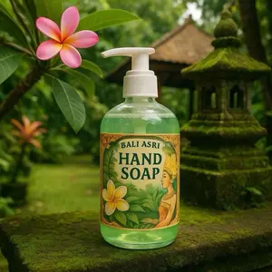 (600ML) SABUN CUCI TANGAN MEMBERSIHKAN DAN MENGHARUMKAN KULIT ALAMI