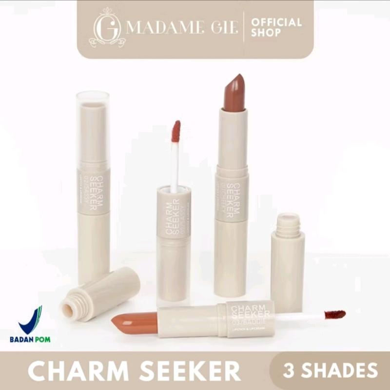 Bibir Lipbalm Kosmetik Charmseeeker Lipstik Ombre 2in1 Produk Wanita 1